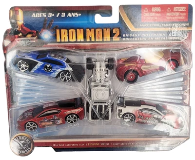 Iron Man 2 Diecast 1:64 Colección Multi Pack-MARK IV, MARK V, Nick Fury Foto 1 de 2