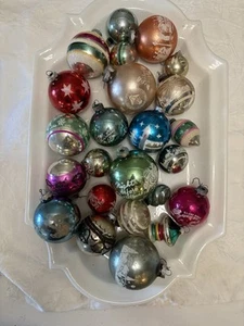 Gran Lote de 24 Adornos de Navidad Brite Brillante de Colección Plantilla de Mica - Imagen 1 de 15