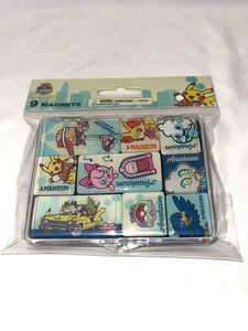 Pokemon Center Worlds 2025 Anaheim Magnet Set Neu - Bild 1 von 3