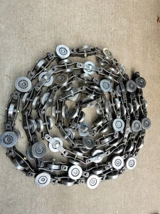 20' Länge - Jervis B. Webb Company 27826-0 Unibilt Last- und Führungsradkette - Bild 1 von 8