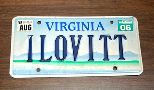 Targa Virginia Personalizzata (ILOVITT) - Foto 1 di 2