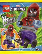 NEW LEGO MILES MORALES MINIFIG Paper Bag Pack SET spider-man minifigure 682303