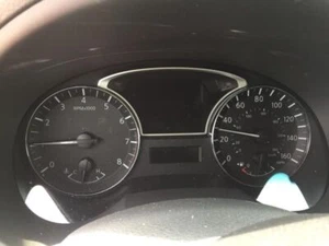 SPEEDOMETER CLUSTER SEDAN AUTOMATIC CVT 35L 6 CYLINDER MPH FITS 14 ALTIMA 489702 - Picture 1 of 9