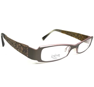 Lafont Eyeglasses Frames ATMOSPHERE 275 Black Pink Floral Rectangular 50-17-135 - Picture 1 of 10