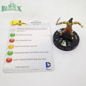 Heroclix Superman / Wonder Woman set Amazon #005 Common figure w/card! - Picture 1 of 1