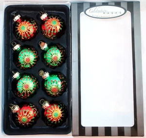 2012 Radko von Celebrations 2,25" Schneeflocke Glitzer Kugel Neu im Karton Weihnachtsschmuck - Bild 1 von 9