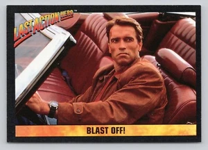 Tarjeta coleccionable de la película Last Action Hero 1993 Blast Off 30 - Imagen 1 de 2