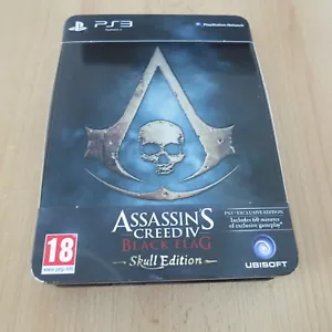 Steelbook Assassins Creed IV: Black Flag Skull edición exclusiva (PS3) - Imagen 1 de 3