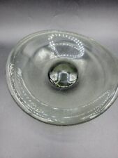 Holmegaard Freeform Art Glass Console Bowl By Per Lutkin MCM Signed 14594-B