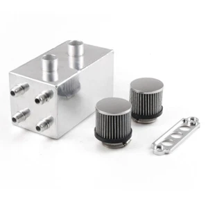 New 4 Port Pro Serie Baffled Oil Catch Can Tank For Civic Acura Integra EK EG DC - Picture 1 of 7