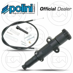 POLINI KIT COMANDO ARIA MANUALE STARTER NERO + FILO UNIVERSALE PER MOTO SCOOTER - Imagen 1 de 2