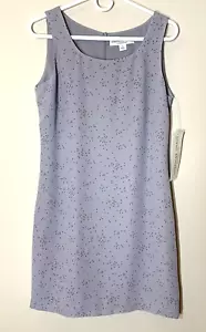 Josephine Chaus Dress Womens 8 Sleeveless Sheath Light Purple Lined NEW w TAGS - Picture 1 of 9