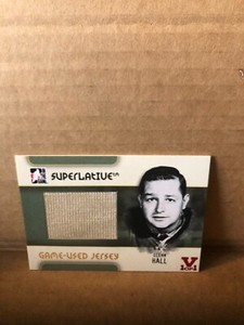 2007-08 ITG Superlative Jerseys Gold #GUJ18 Glenn Hall/10