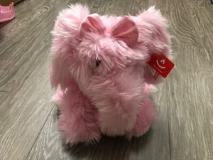Aurora rosa Elefant Plüschtier Stofftier 9 Zoll Neu mit Etikett - Bild 1 von 11