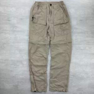 World Wide Sportsman Hose Herren 30 hellbraun wandelbar Zip Off Shorts Cargotaschen - Bild 1 von 8