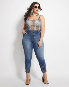 Las mejores ofertas en 8.5-10.5 Mid (Ashley Stewart Plus en) Rise Jeans para  Mujeres | eBay