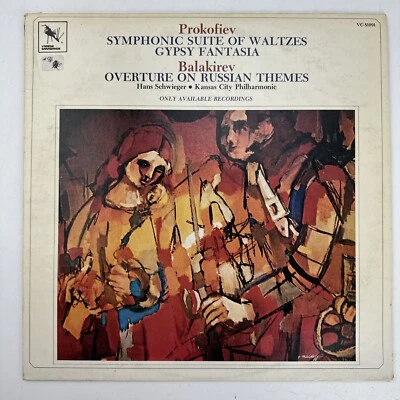 Prokofiev Symphonic Suite of Waltzes Balakirev Overture LP Record Album Vinyl - Image 1 of 3
