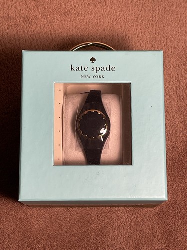 Nuovo Braccialetto Tracker Attività Fitness Tracker Kate Spade Scallop KSA31203 DONNA NERO