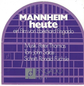 MANNHEIM HEUTE, Film Eberhard Fingado, Music Peter THOMAS / Rare 7" Single, 1971 - Bild 1 von 4