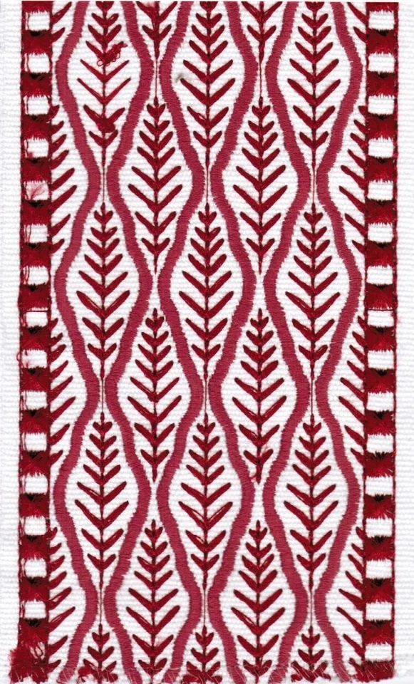 Borde bordado Bristol 4" Foto 1 de 1