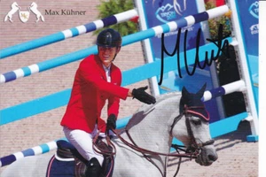 Max KÜHNER - Österreich, 10. Platz EM 2017 Reiten, Original-Autogramm! - Bild 1 von 1