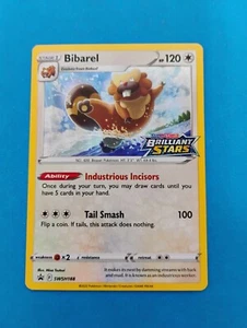 Bibarel SWSH188 Sword & Shield Brilliant Stars Stamped Promo Cards Pokemon TCG - Picture 1 of 3