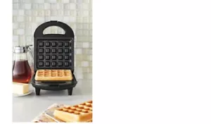 Mainstays Single Waffle Maker, Matte Black - Picture 1 of 5