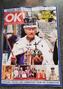OK Magazine ~ 15th May 2023 ~ Coronation of King Charles 111 SOUVENIR - Picture 1 of 6