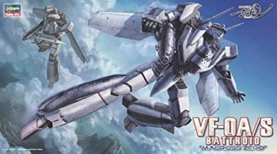 Hasegawa Macross Zero VF-0A/S Battroid 1/72 Scale Plastic Model Kit - Image 1 of 4
