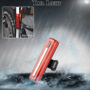 Rear Brake Tail Light Turn Signals Cycling Red ABS LED - Imagen 1 de 15