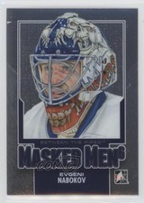 2013-14 ITG Between the Pipes Men 6 Silver /100 Evgeni Nabokov #MM-11