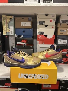 Size 10 - Nike Zoom Kobe 5 Protro x Undefeated Hall Of Fame - Picture 1 of 5