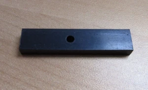 11x 1/4" Steel Plate 2-1/4" x 1/2" with 0.156" Middle Hole Cold Rolled .25 thick - Picture 1 of 8