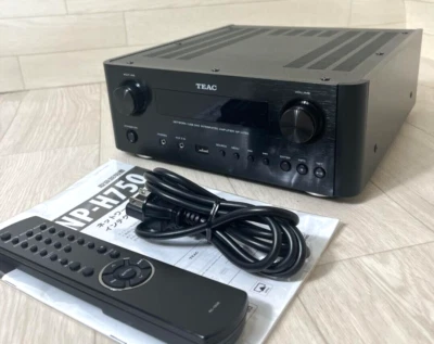 TEAC NP-H750-B Integrated Amplifier USB/Network Compatible Black Used - Image 1 of 4