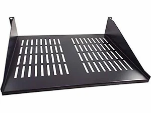 CNAweb 2HE 19 Zoll belüftetes Rackmount Regal für Netzwerkschrank Rack 15" tief - Bild 1 von 2