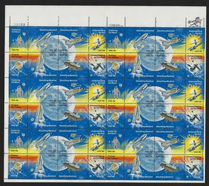USA Stamps — Full Pane of 48 — 1981, Space Achievement #1912-1919 - MNH - Picture 1 of 2