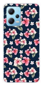 Coque en silicone imprimée compatible Xiaomi Redmi Note 12 5G Poco X5 Hibiscus V - Picture 1 of 3