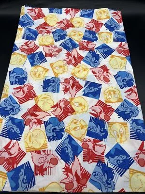 Tela Looney Tunes Silvestre Piolín Taz Algodón 1.5 yardas x 45" Dibujos animados De Colección Pop Foto 1 de 4