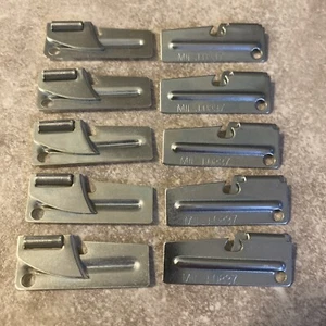 Lot Of 10 P-38 Military Can Openers-Old West Or Military Style-Official Surplus - Picture 1 of 3