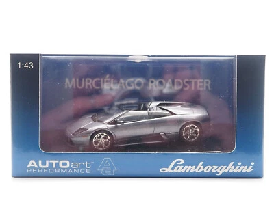 LAMBORGHINI MURCIELAGO ROADSTER METAL GRIGIO SCURO 2005 AUTOART 54559 1:43 - Immagine 1 di 4