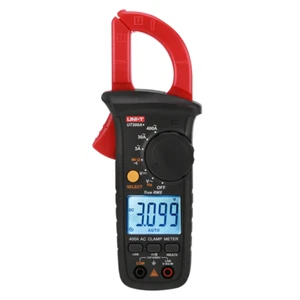 UNI-T True RMS Digital Clamp Meter Auto Range Voltmeter Ohm Diode Live Wire Test - Picture 1 of 17
