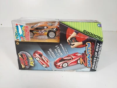 Brand New Air Hogs R/C Zero Gravity Micro BLUE Car! Drives Up Any Smooth Surface - Image 1 of 4
