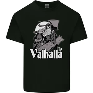 Camiseta Para Niños Valhalla Guerrero Vikingo Odin Niños Niñas - Picture 1 of 72