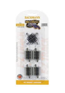 44841 Rails et Croisement 90° Ballasté Bachmann Train N 1/160 - Bild 1 von 1