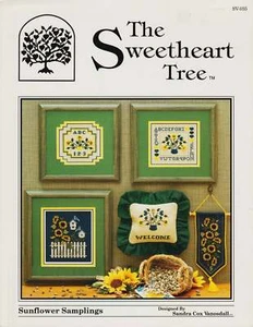Sunflower Samplings by Sweetheart Tree cross stitch pattern - Picture 1 of 1