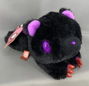 Gorro negro púrpura coqueto de peluche Chax-GP Gloomy Bear CGP-260 9" etiquetas - Imagen 1 de 10