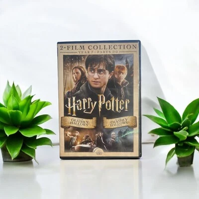 Harry potter death hallows PART ONE AND TWO! LIKE NEW!!  - Image 1 of 3