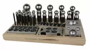 Steel Classic Dapping Punch Set Forming Block Plate Jewelry Making Metal Forming - Picture 1 of 1