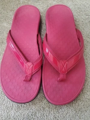 Chanclas Vionic Rojo Frambuesa Talla 10 Foto 1 de 4