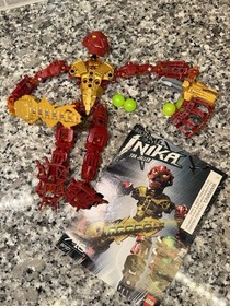 Lego Bionicle Toa Jaller Inika 8727 Complete With Zamors & /Instructions